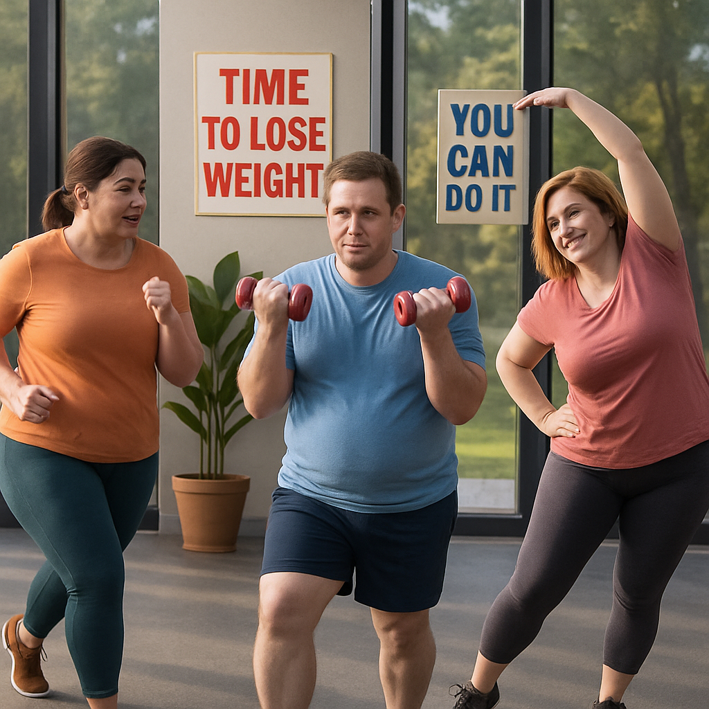 Get Rid Of Over Weight in 8 Steps: ये घरेलु नुस्खे अपनाएं मोटापे से घर बैठे छुटकारा पाएं! 3 freepik transform the cartoonish illustration of 34 overwe 1605